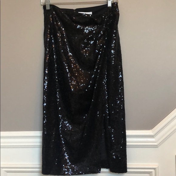 Badgley Mischa Wrap sequined skirt - Picture 3 of 9